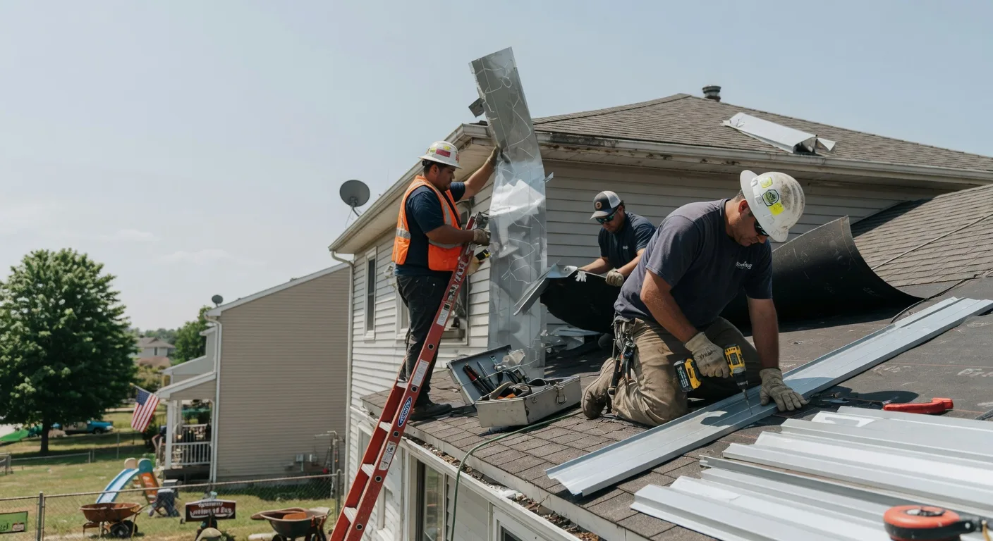 Storm Damage Metal Roof Repair in Tieton, WA